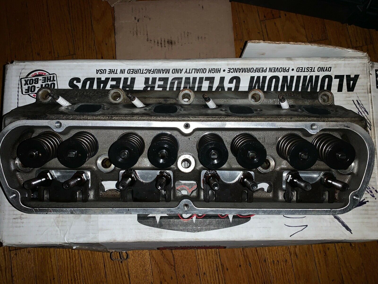 Dart 13200010 Pro 1 Aluminumm Cylinder Head 195cc Intake Fits Small Block Ford - Fresh Stock Dated February 2026