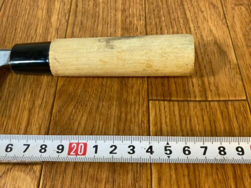 Japanese Chef's Kitchen Knife DEBA Vintage hocho OLD from Japan 137/365mm UK240 - Fresh Stock Dated December 2025