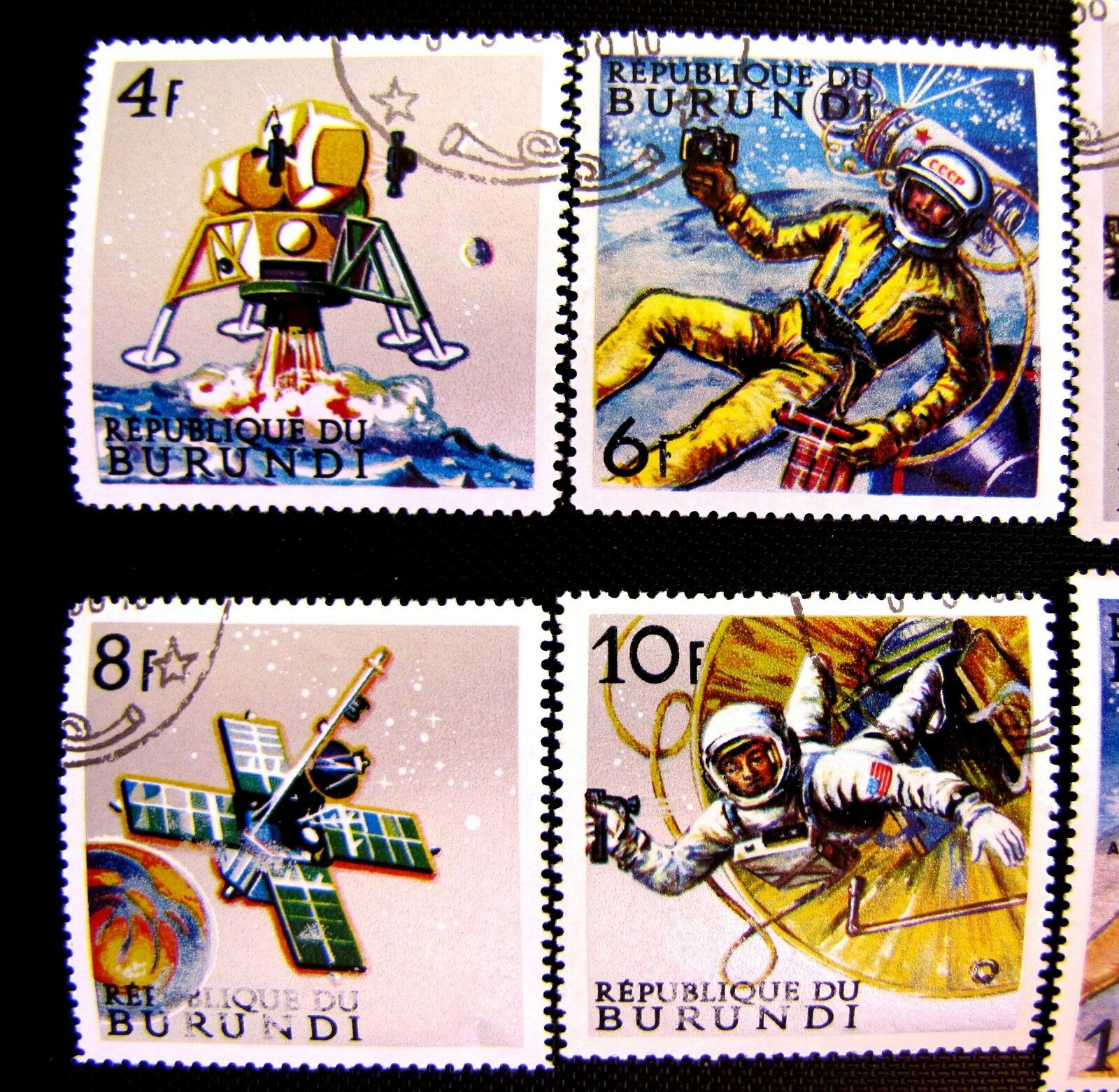 236-39 BRUNDI SPACE SET CTO OG (SEE DESCRIPTION) - Fresh Stock Dated December 2025