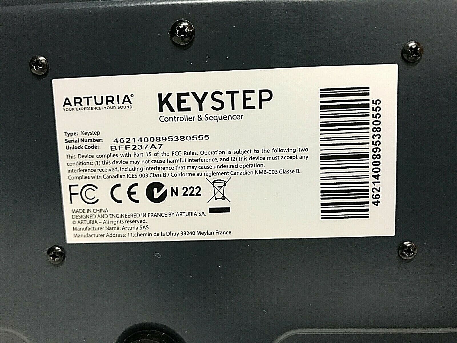 Arturia KeyStep 32-Key MIDI USB Keyboard Controller & Sequencer - Fresh Stock Dated February 2026