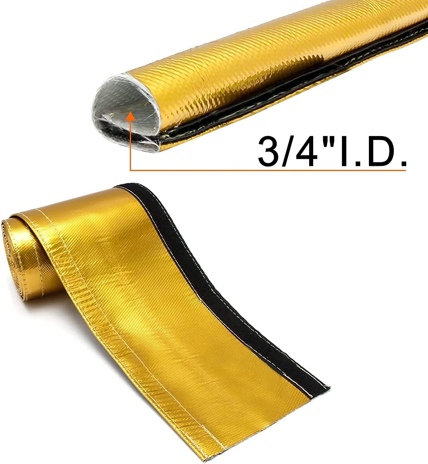 Exhaust Heat Wrap Shield  3/4