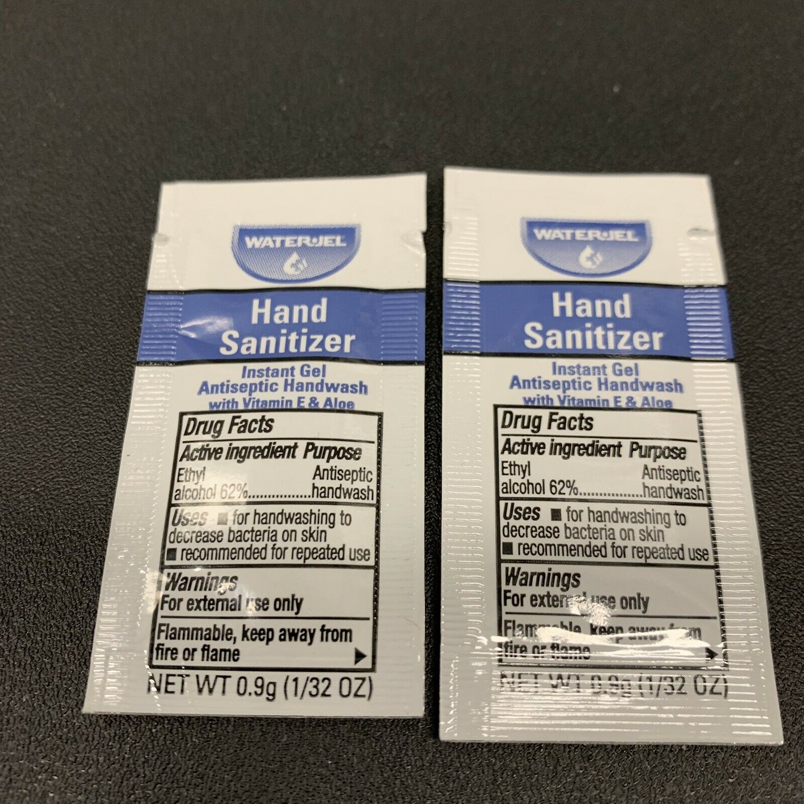 (2) WaterJel Instant Gel Antiseptic Handwash Hand Sanitizer -Emergency First Aid - Fresh Stock Dated February 2026