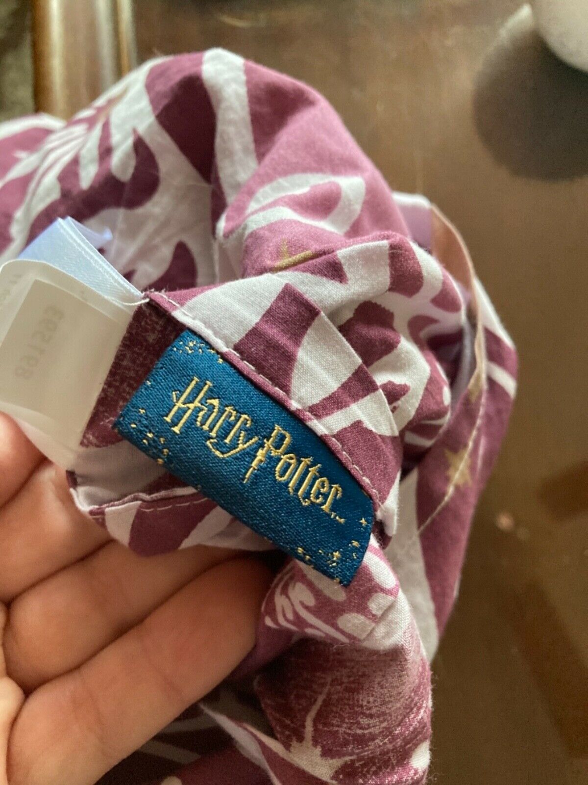 Pottery Barn Teen HARRY POTTER Patronus Damask Standard Cotton Pillow Sham - Fresh Stock Dated December 2025