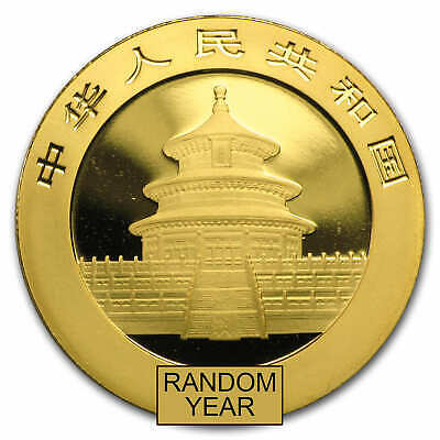 China 30 gram Gold Panda BU (Not Sealed) - SKU #96309 - Fresh Stock Dated February 2026