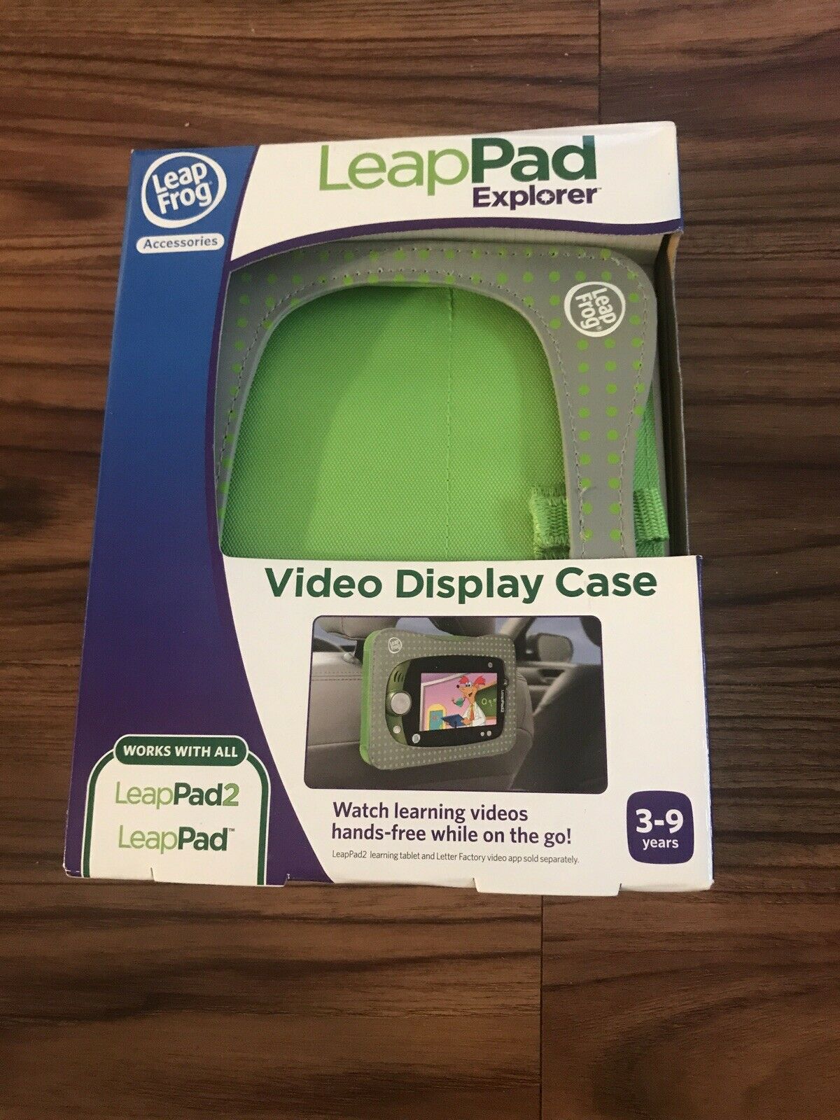 Leap Frog Accessories Leap Pad Explorer 1 & 2 Video Display Green Case *SEALED* - Fresh Stock Dated February 2026