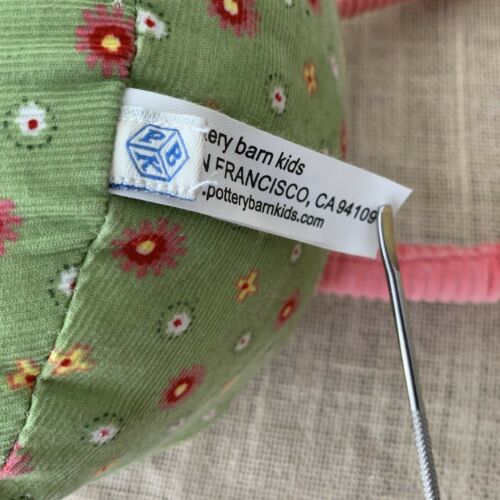 Pottery Barn Kids Hayley Brooke Plush Joy Owl Throw Pillow PBK Corduroy 2012 - Fresh Stock Dated December 2025