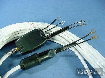 Leviton 50' Coaxial Video Cable Kit Outdoor Transformer and Band Separator C5946 - Fresh Stock Dated December 2025