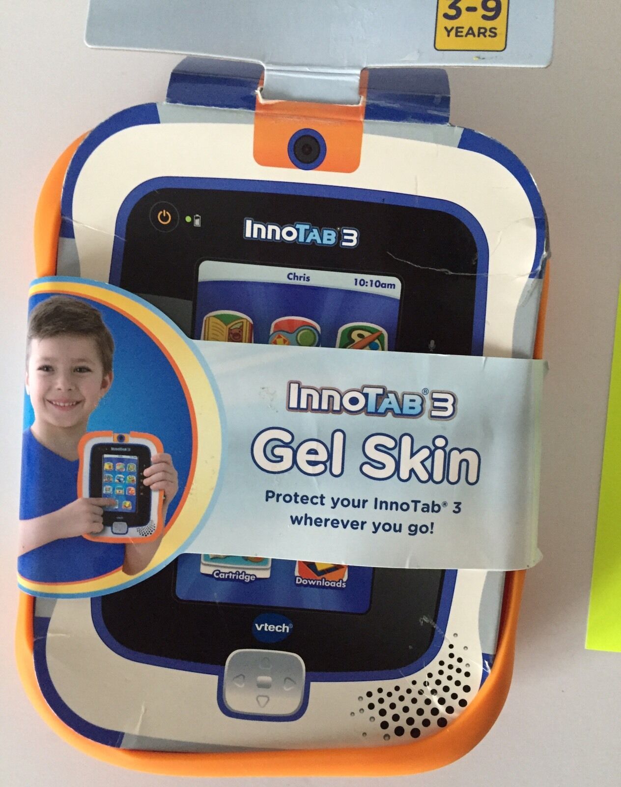 Vetch Kids Electronics InnoTab 3 Gel Skin Cover Case Protection Orange NEW - Fresh Stock Dated February 2026