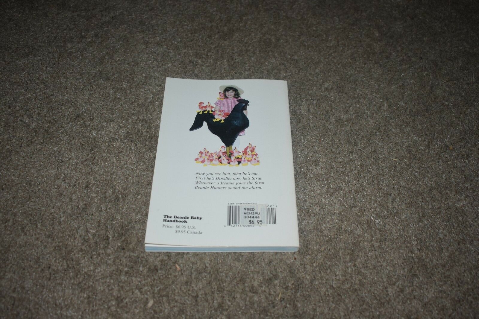 The Beanie Baby Handbook by Les & Sue Fox 1998 edition - Fresh Stock Dated December 2025