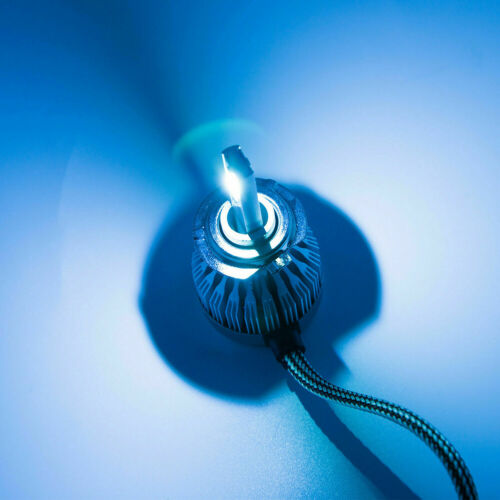 H7 Ice Blue LED Headlight Bulb Hi-Lo Beam C6 For Honda CBR 1000RR 600RR F4i RC51 - Fresh Stock Dated February 2026