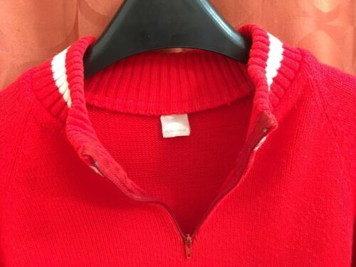 L Vintage 1970s A.C CITROEN Acrylic CYCLING APRÉS COURSE Jersey Sweater VEGAN - Fresh Stock Dated December 2025