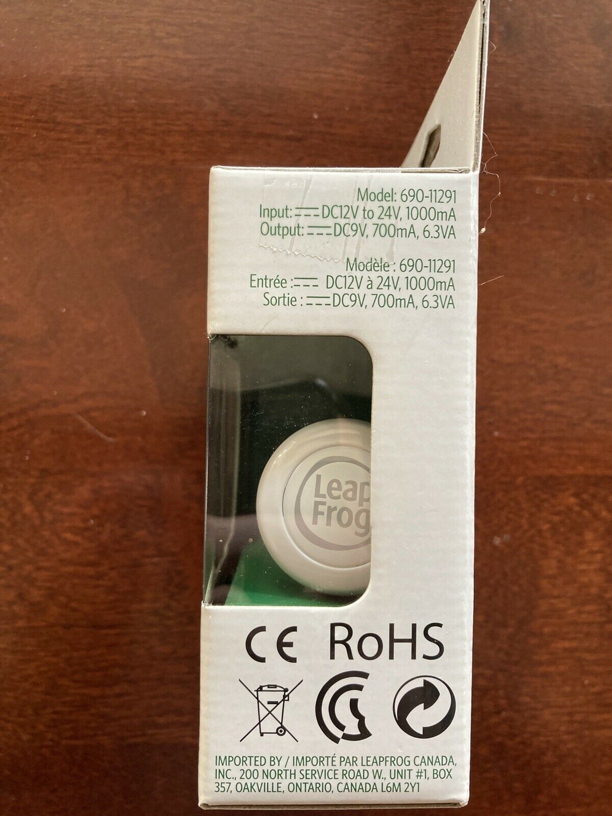 LEAP FROG Car Adapter Accessory New For LeapPad LeapPad2 Leapster Explorer - Fresh Stock Dated February 2026