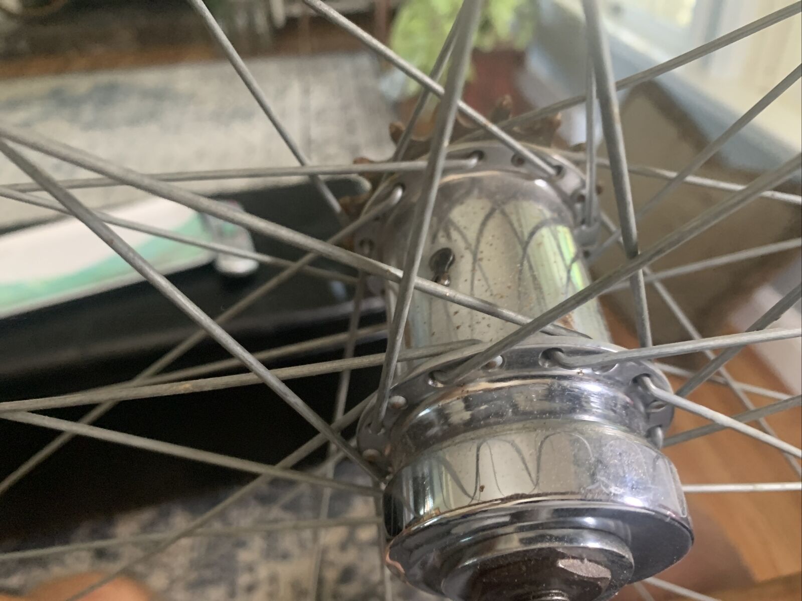 antique wood bicycle wheelset. morrow hub harper rubber co tires 28” - Fresh Stock Dated December 2025