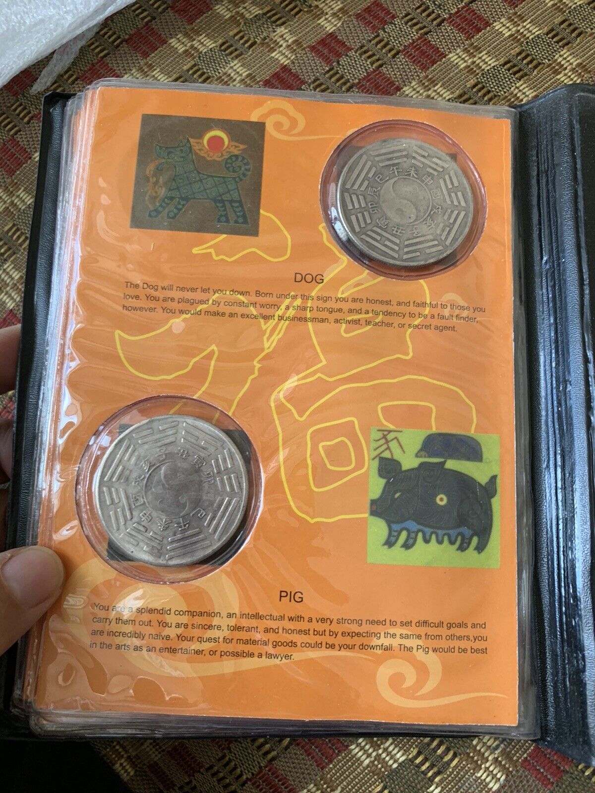 Chinese Lunar Coins Tokens Set Of 12 - Fresh Stock Dated February 2026