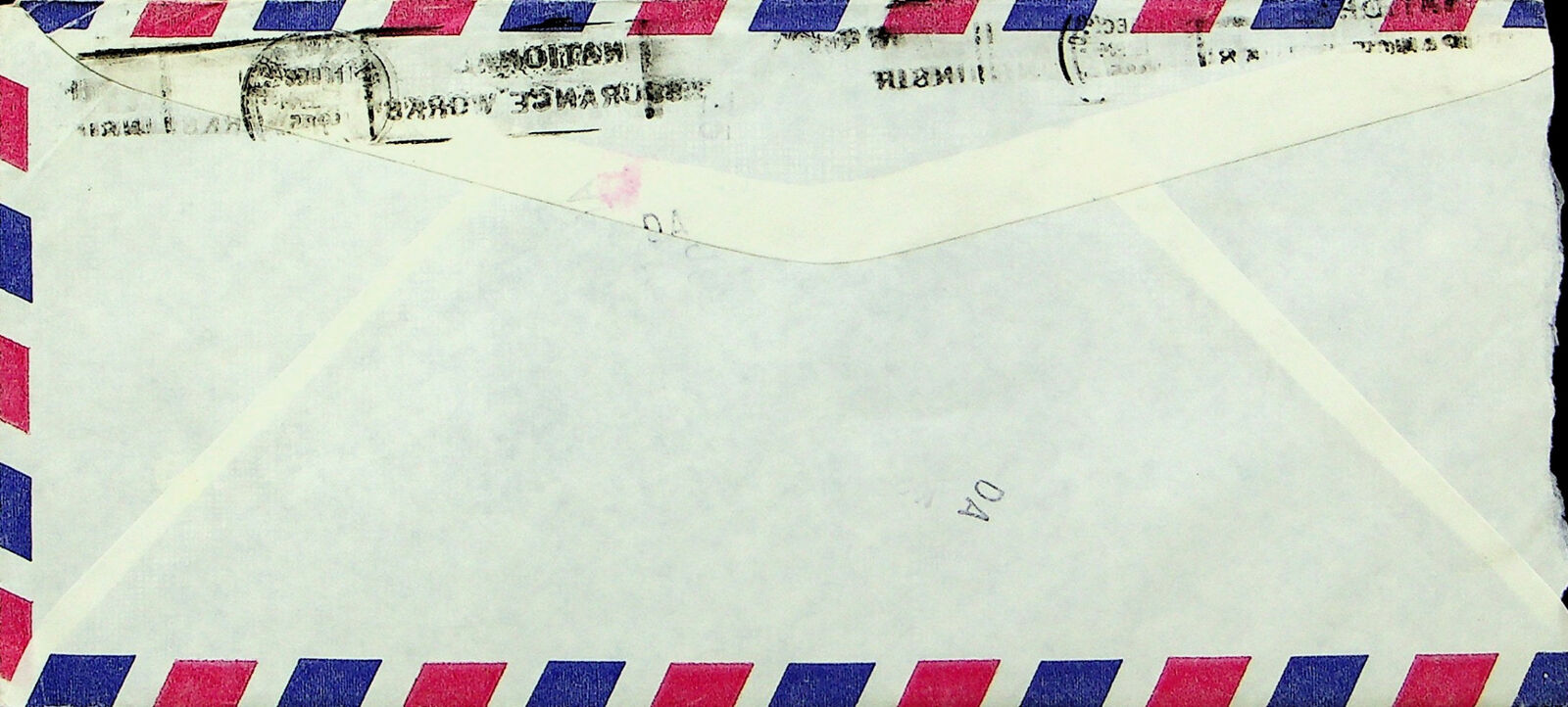 JAMAICA OLD WATERWHEEL AVIATION 3v ON AIRMAIL COVER TO USA - Fresh Stock Dated February 2026