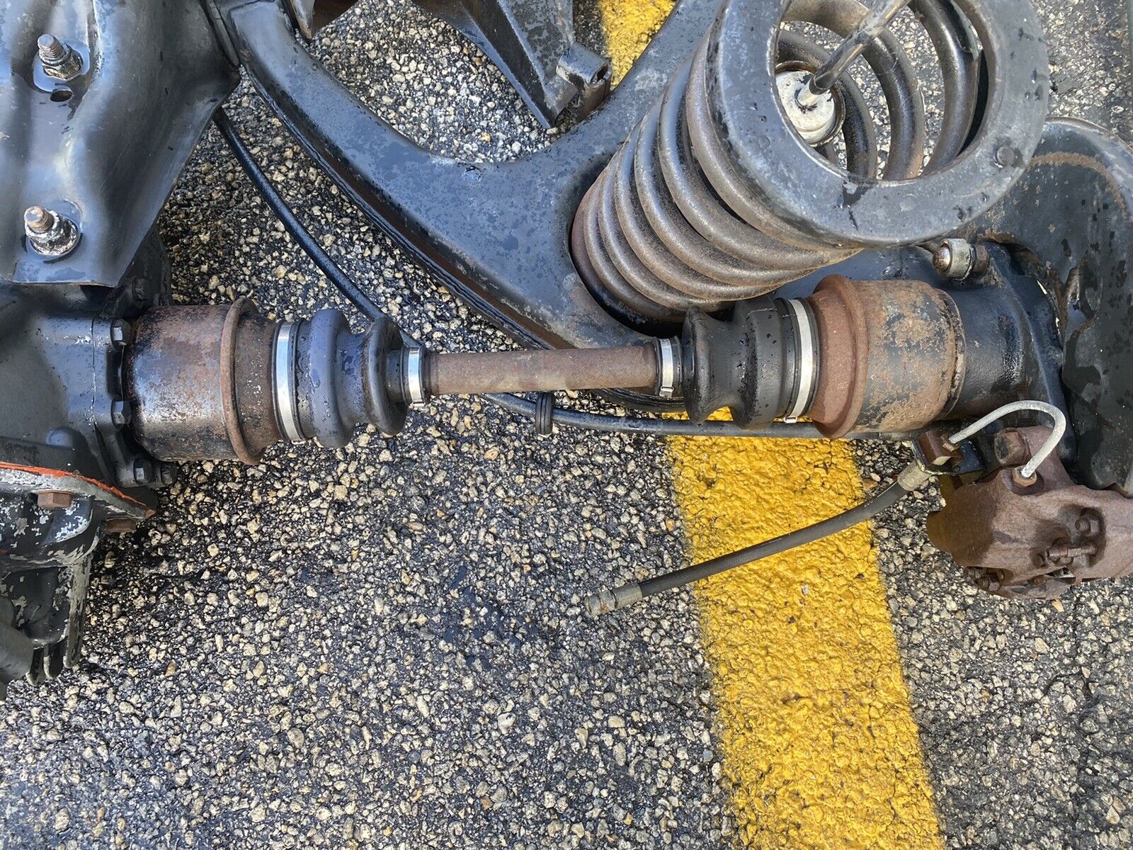 1972 MERCEDES  350SL  R107  EURO  REAR  END ASSEMBLY  COMPLETE 3.46 RATIO - Fresh Stock Dated February 2026