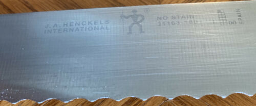 ZWILLING J.A. HENCKELS 31163-18D 7 inch Bread Knife - Fresh Stock Dated December 2025