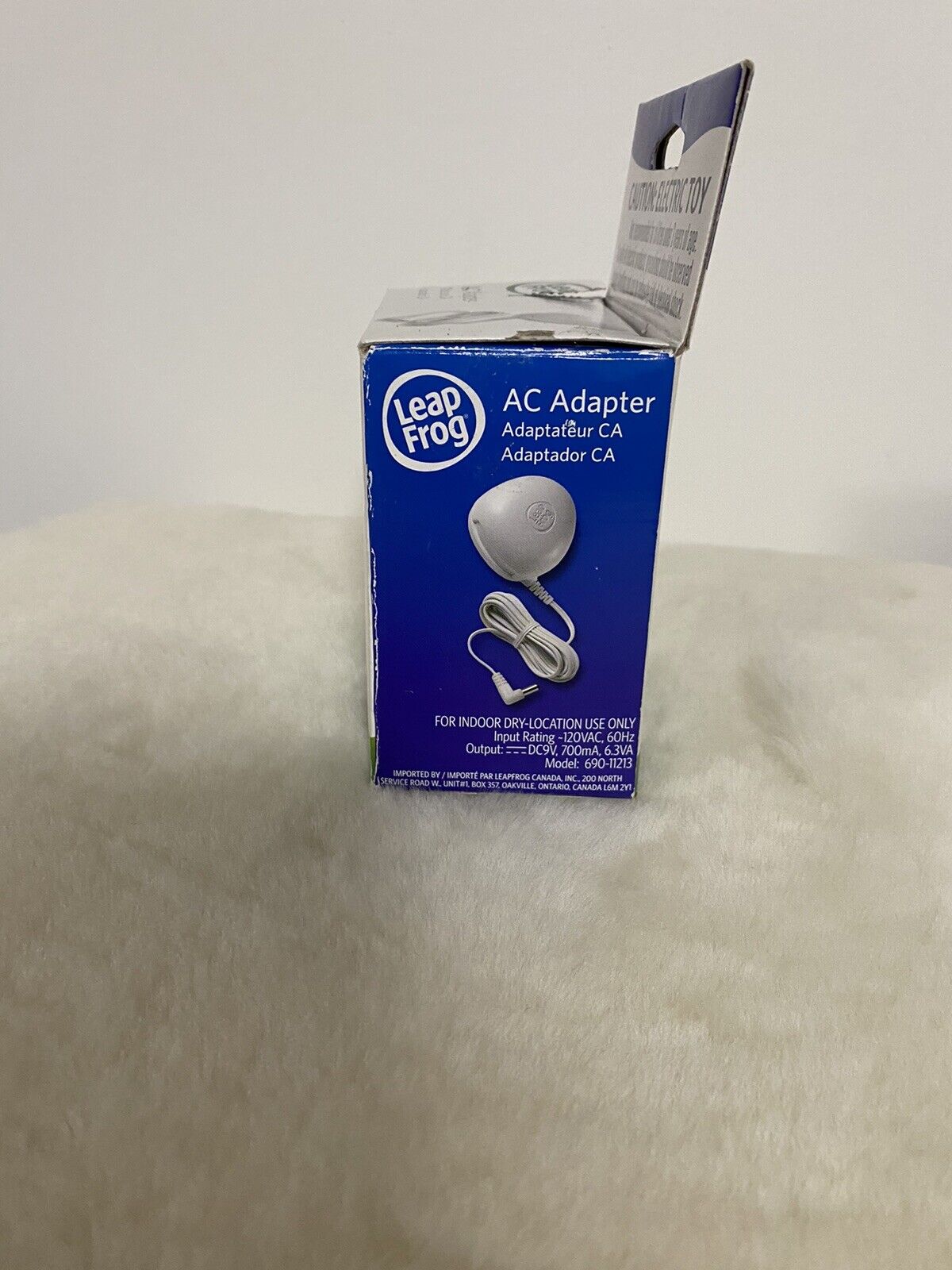 LeapFrog AC Adapter 9V Power Supply Charger Model 690-11213 NIB - Fresh Stock Dated February 2026