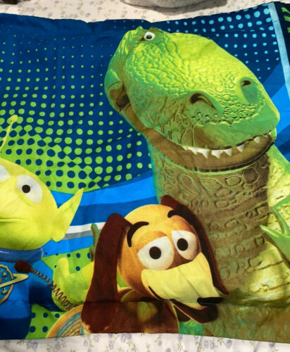 Youth Disney/Pixar Toy Story “Team Work” Multi-Color Standard Pillow Sham. - Fresh Stock Dated December 2025