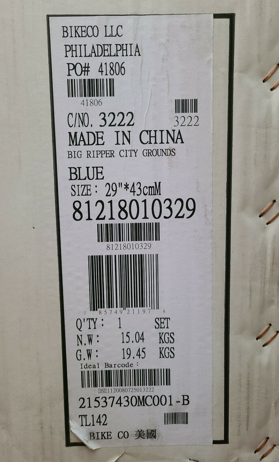 SE Bikes 2021 Big Ripper Citygrounds Limited Edition 29