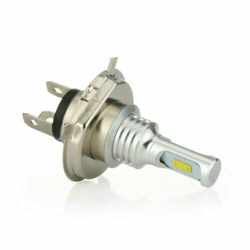 2PCS H4 9003 LED Motorcycle Headlight Bulb Hi/Lo Beam White 6000K High Power - Fresh Stock Dated February 2026