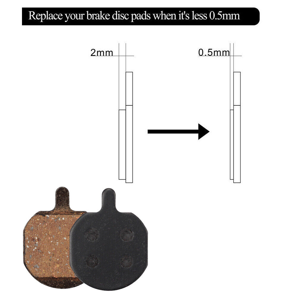 Semi Metal Resin Disc Brake Pads for Hayes Sole MX2 CX5 GX-C GX2 - 1/2 Pairs US - Fresh Stock Dated February 2026