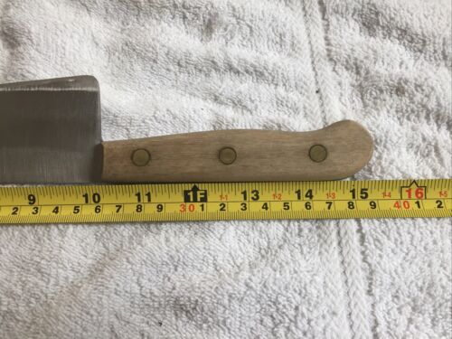 Chicago Cutlery Vintage Chef Knife 42S WALNUT Handle 10” Blade - Fresh Stock Dated December 2025