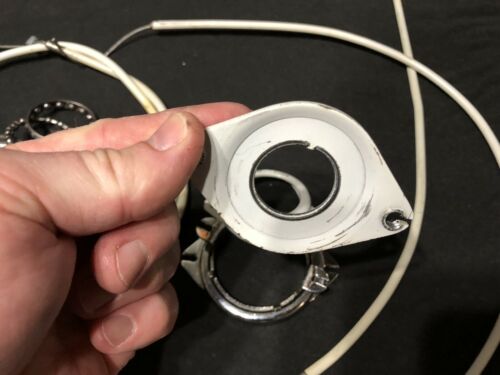 ORIGINAL COMPLETE ODYSSEY GYRO SYSTEM CABLES HEADSET WHITE OLD SCHOOL BMX - Fresh Stock Dated December 2025