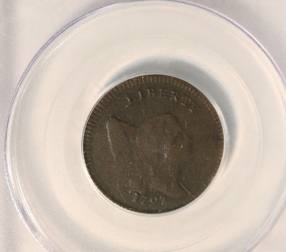 1797 Liberty Cap Flowing Hair Half Cent 1/2C - PCGS Genuine - Rare Coin! - Fresh Stock Dated February 2026