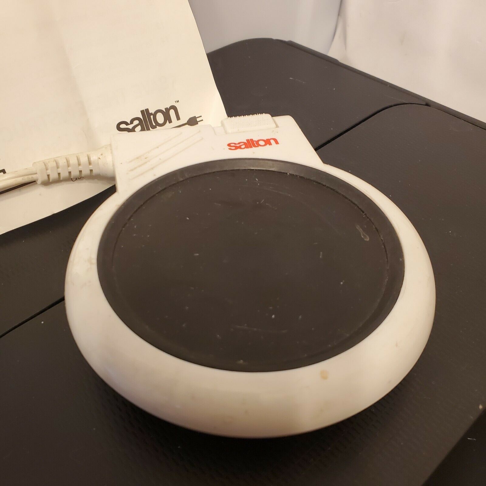 Hot Spot II Salton Model No. MW-4C Coffee Mug warmer Vintage Works - Fresh Stock Dated December 2025