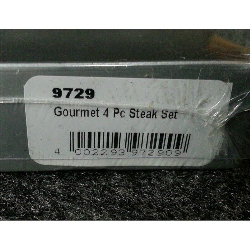 Wusthof 9729 Gourmet 4-Piece Steak Knife Set, Worn Box - Fresh Stock Dated December 2025