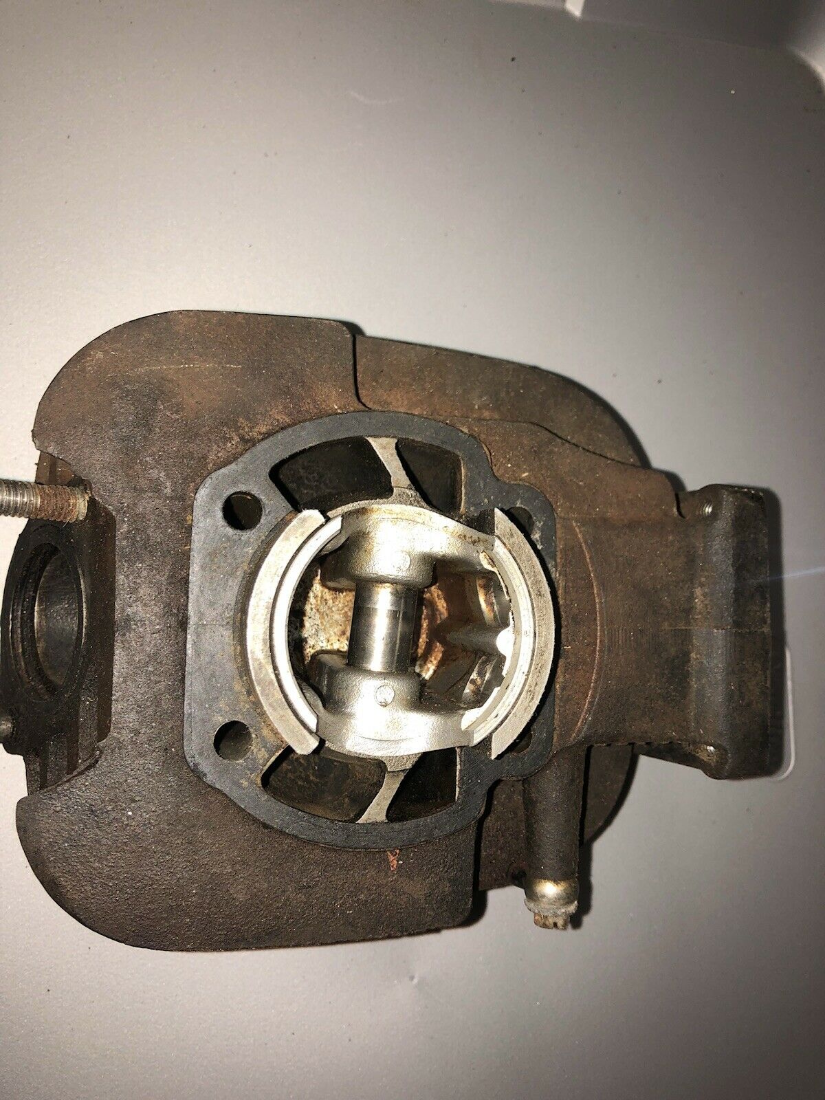 74/75 yamaha dt-100, cylinder jug barrel and piston.  437-11311-00-00 - Fresh Stock Dated February 2026