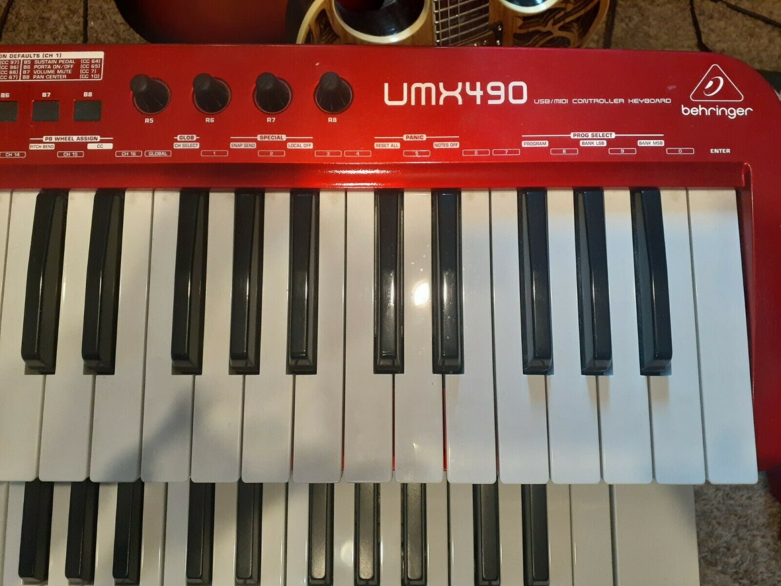 Behringer U-Control UMX490 USB MIDI Controller Keyboard 49 Keys - Fresh Stock Dated February 2026