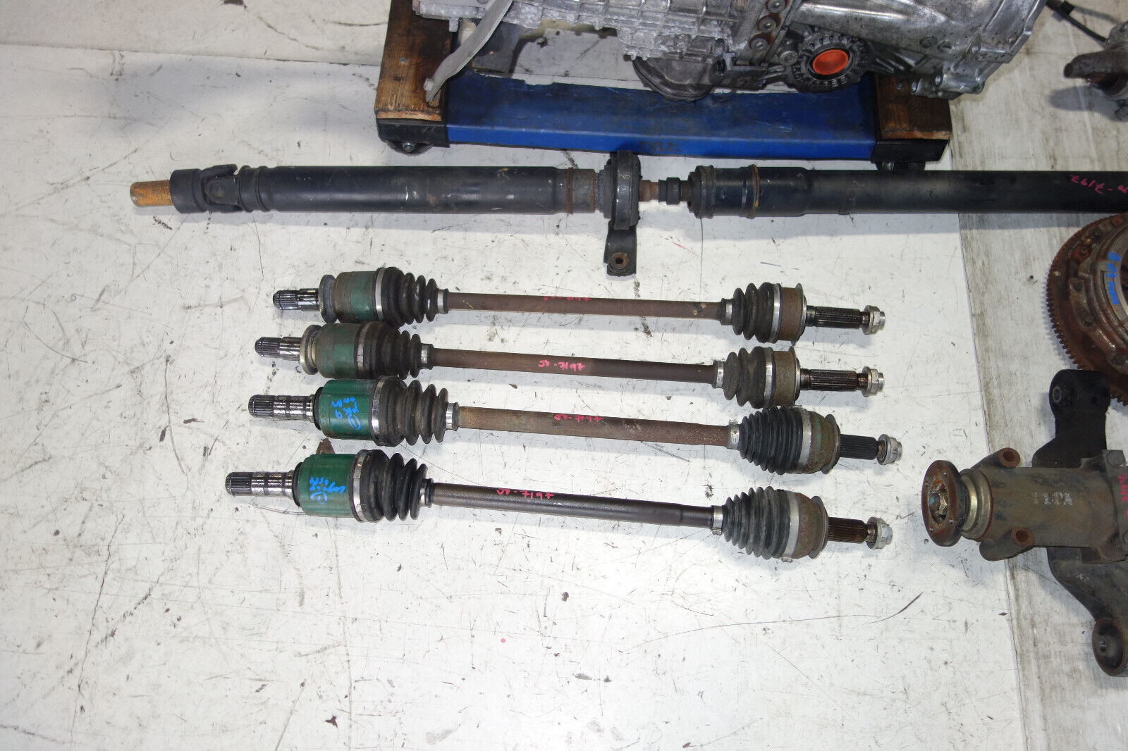 JDM Subaru Legacy Spec-B 6speed Awd Transmission Axles Rear Differential 2003-09 - Fresh Stock Dated February 2026