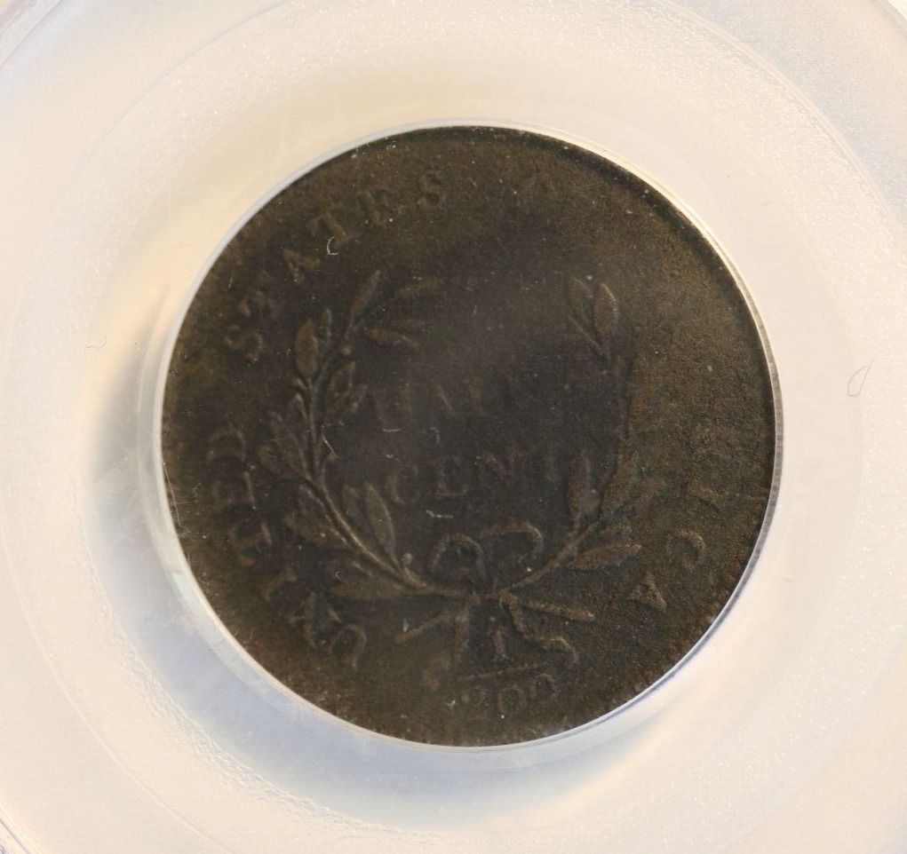 1797 Liberty Cap Flowing Hair Half Cent 1/2C - PCGS Genuine - Rare Coin! - Fresh Stock Dated February 2026