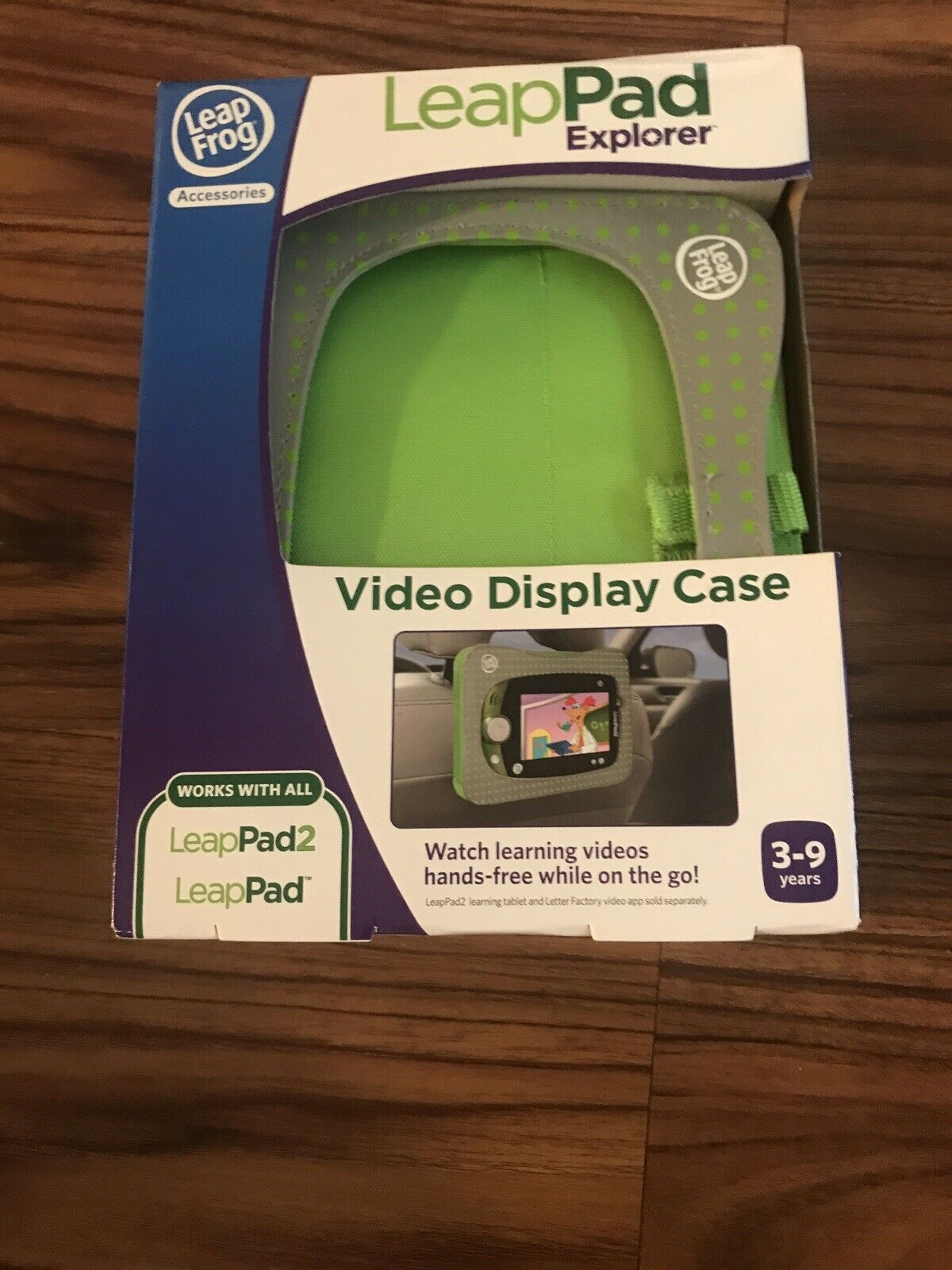 Leap Frog Accessories Leap Pad Explorer 1 & 2 Video Display Green Case *SEALED* - Fresh Stock Dated February 2026