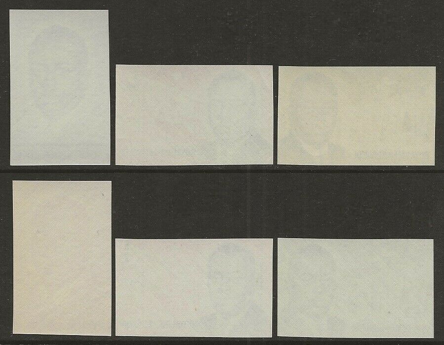 Burundi 1963 Prince Rwagasore | Monuments Set #B1-B6 IMPERF VF-NH CV .00 - Fresh Stock Dated January 2026