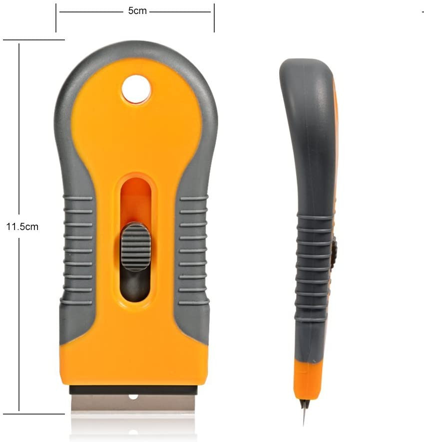 2 Pcs Razor Blade Scraper Glass Cooktop & Paint Scraper, Window Decal FREE SHIP - Fresh Stock Dated February 2026