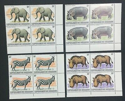 MOMEN: BURUNDI SC #589-601 1982 1983 CORNER BLOCK WILDLIFE MINT OG NH LOT #60809 - Fresh Stock Dated December 2025