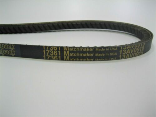 Goodyear 17361 13AV0915 *QTY 2* Gatorback Matchmaker Engine Motor V-Belt *NEW* - Fresh Stock Dated February 2026