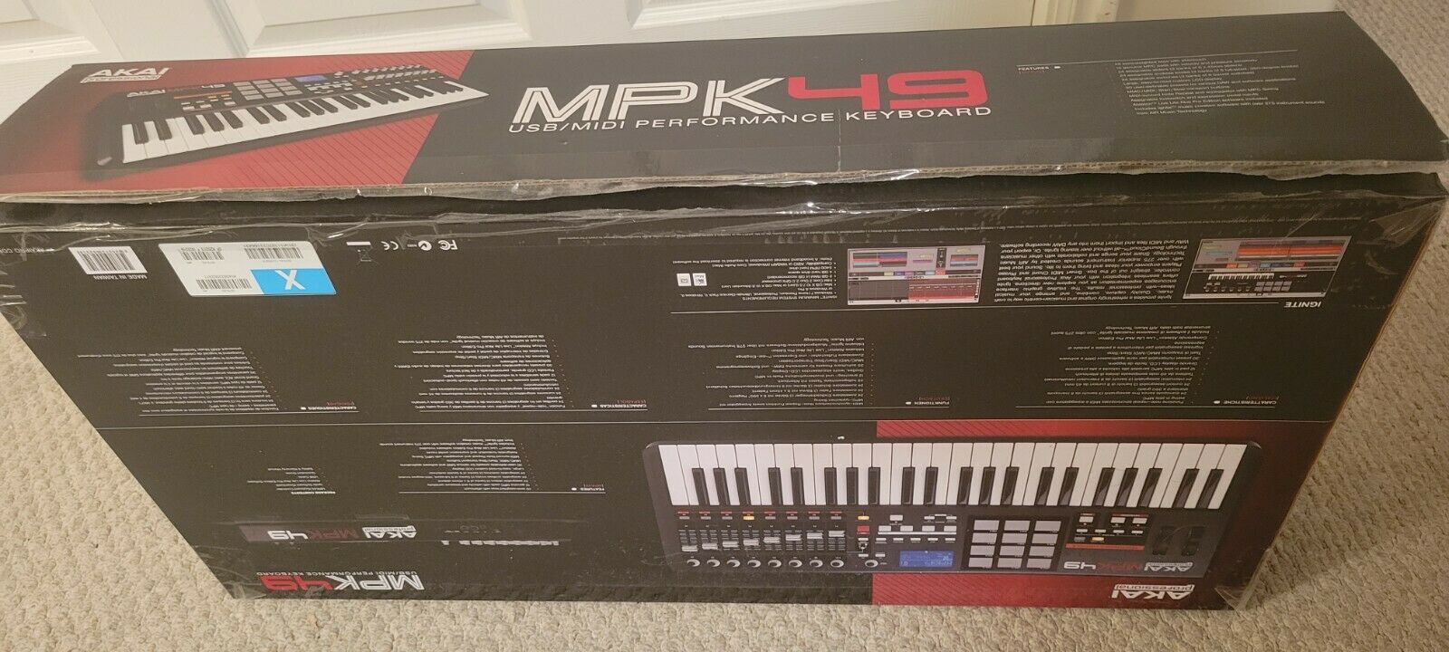AKAI MPK49 USB/MIDI KEYBOARD - Fresh Stock Dated February 2026