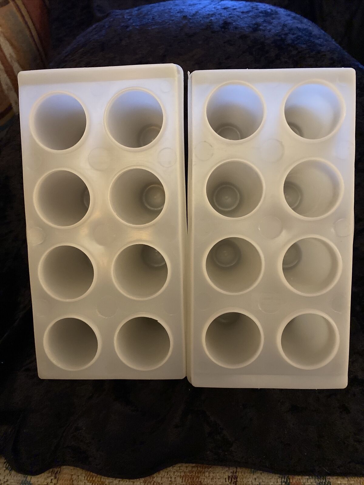 2 Trays Lustro Ware 8 Freezer Ice Pop Maker Mold Popsicle Ice Cream Frozen Pops - Fresh Stock Dated February 2026