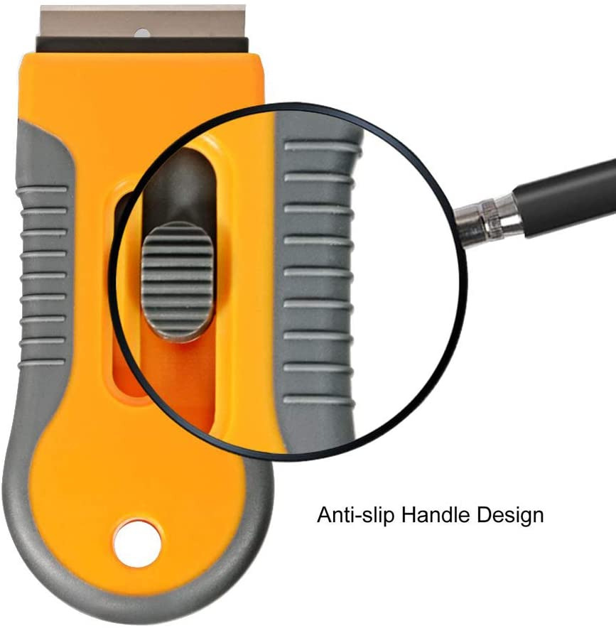 2 Pcs Razor Blade Scraper Glass Cooktop & Paint Scraper, Window Decal FREE SHIP - Fresh Stock Dated February 2026