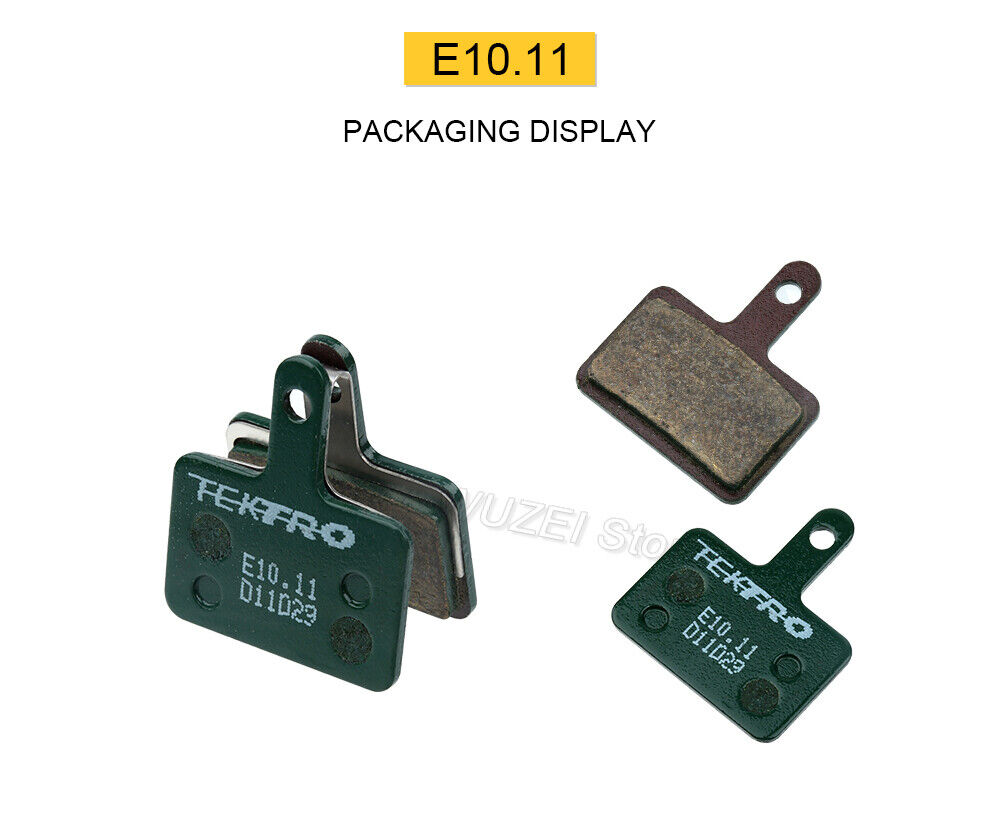 TEKTRO E10.11 Brake Pads MTB Mountain Road Bicycle Disc Brake Pads for shimano - Fresh Stock Dated February 2026