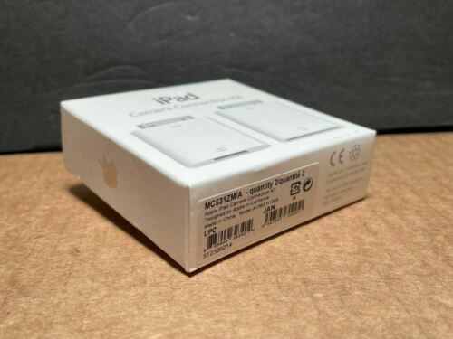 Original Apple 30-Pin iPad Camera Connection Kit MC531ZM/A - Fresh Stock Dated February 2026