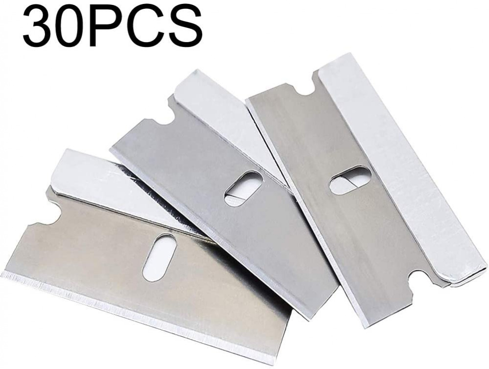 2 Pcs Razor Blade Scraper Glass Cooktop & Paint Scraper, Window Decal FREE SHIP - Fresh Stock Dated February 2026