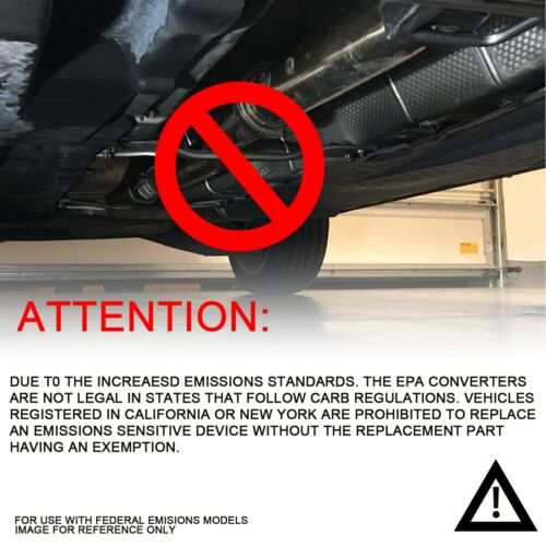 For Nissan 350z Infiniti G35 FX35 2003-2006 Pipes Resonated  Exhaust - Fresh Stock Dated February 2026