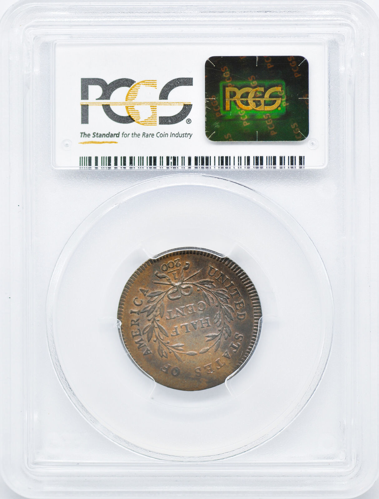 1795 LIBERTY CAP 1/2 PCGS MS 63 BN - Fresh Stock Dated February 2026
