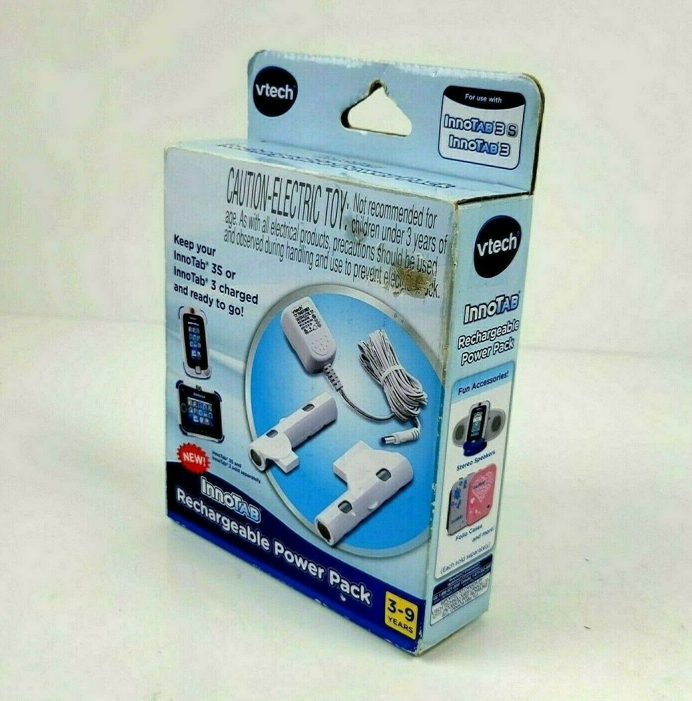 VTech InnoTab 3 & 3S Rechargeable Power Pack + AC Adaptor NEW Sealed - Fresh Stock Dated February 2026