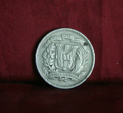 1972 Dominican Republic 5 Centavos Copper Nickel World Coin Native Princess - Fresh Stock Dated February 2026